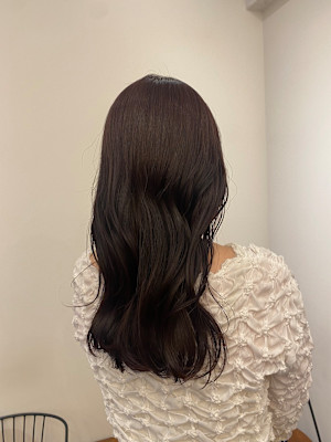 池袋/暖色カラー/カシスピンク/カシスレッド/ピンクカラー