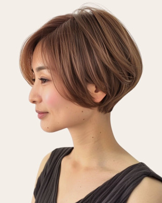 白髪ぼかし/白髪染め/髪質改善/酸性ストレート/銀座