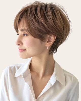 白髪ぼかし/白髪染め/髪質改善/酸性ストレート/銀座