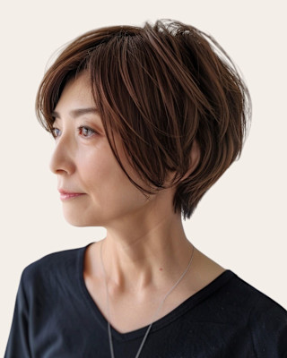 白髪ぼかし/白髪染め/髪質改善/酸性ストレート/銀座