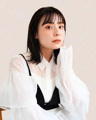 新宿/新宿美容室/ボブ／ショート/カットカラー／縮毛矯正