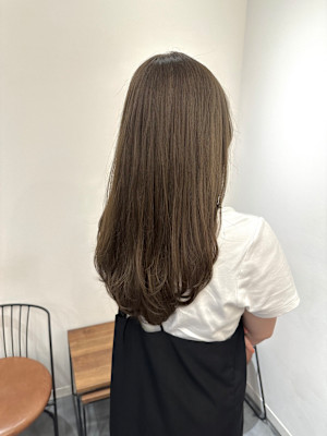 池袋 イルミナカラー 髪質改善 オリーブベージュ♪