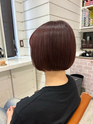 terrace岩政/ミニボブ/30代40代/姪浜