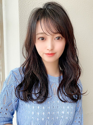 30代/40代/レイヤーカット/前髪/イメチェン/韓国ヘア