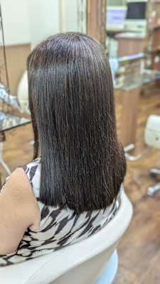 髪質改善×カラー