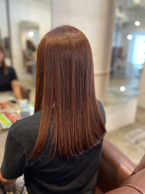 アプリコットオレンジブリーチなし