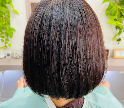 ボブ×オーガニックカラー