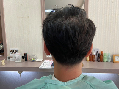 メンズ×カット×ショート