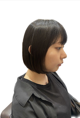 20代30代40代小顔ハンサムショートアッシュブルーブラック