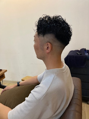 お客様髪質改善データ1360（メンズパーマ）