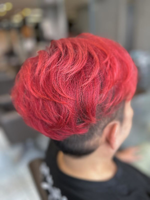 レッド×ピンク