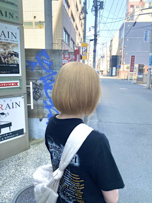 デザインカラー/レイヤーカット/ウェットヘア