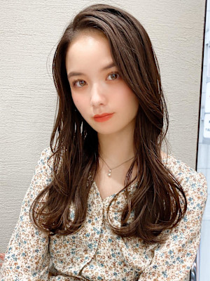 30代/40代/レイヤーカット/前髪/イメチェン/韓国ヘア