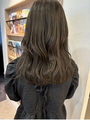 【担当きょうこ】赤み消しオリーブグレージュ/透明感カラー