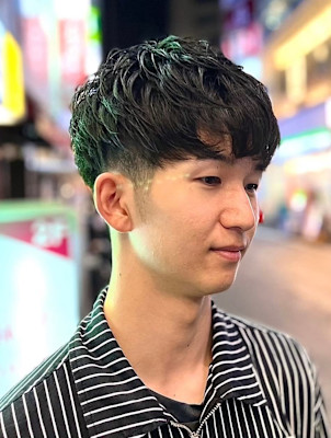 メンズカット/ニュアンスパーマ/ベリーショート/眉毛/bar