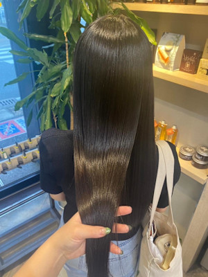 ロング/縮毛矯正/10代20代30代/大橋