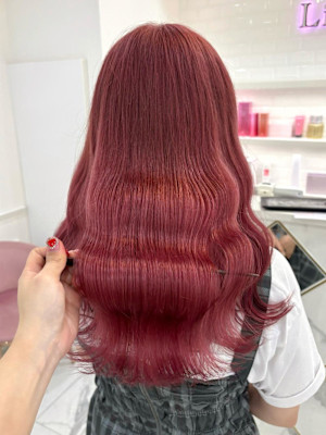 ブリーチ1回ピンクカラー＊まゆ