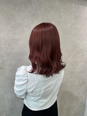 miu　ブリーチ無しレッドカラー