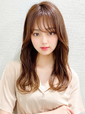 30代/40代/レイヤーカット/前髪/イメチェン/韓国ヘア