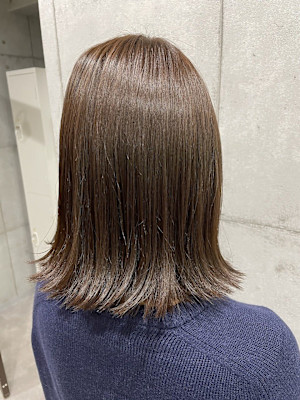 切りっぱなしボブ