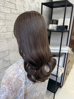 透明感抜群♪ダブルカラーブリーチグレージュカラー池袋