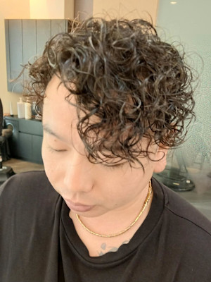 スパイラルパーマ