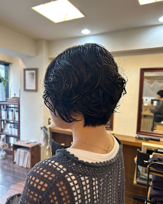 ショートパーマスタイル