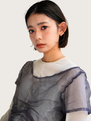 [金沢駅/ブリーチなしダブルカラー/ボブ/ショートボブ]