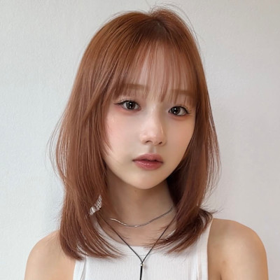 レイヤーボブ　韓国レイヤー　レイヤーカット　韓国ボブ