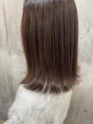 ～　髪質改善×縮毛矯正　～