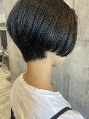 ボブからばっさり☆ハンサムショート