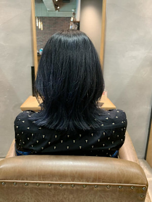 ネイビーブルー/ウルフ