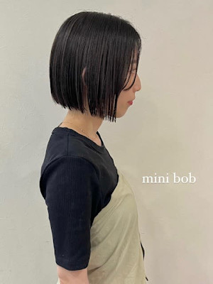あごラインminiボブ　【担当神野】