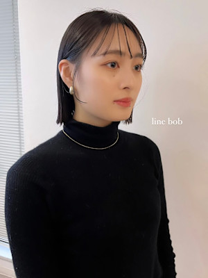 あごラインminiボブ　【担当神野】