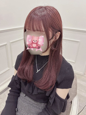 ぱっつん前髪×ぴたっと触覚×S字後れ毛＊まゆ