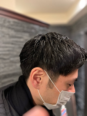 73ツーブロックショート