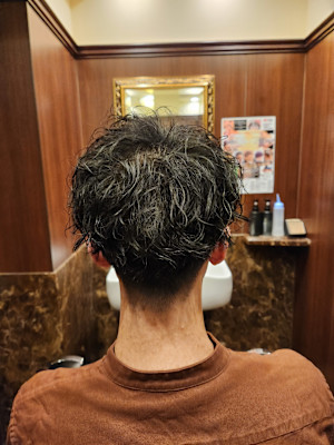 ボリュームパーマ