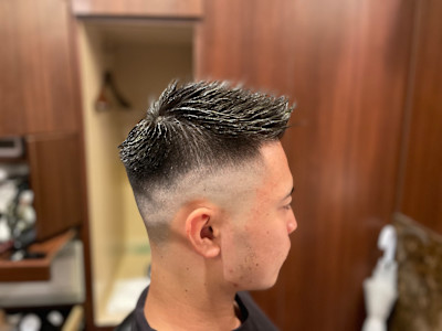 アップバングフェード