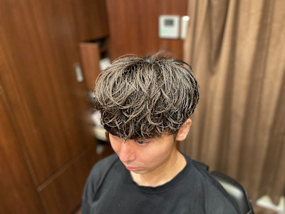 マッシュパーマ