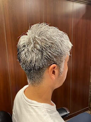 アップバングスタイル