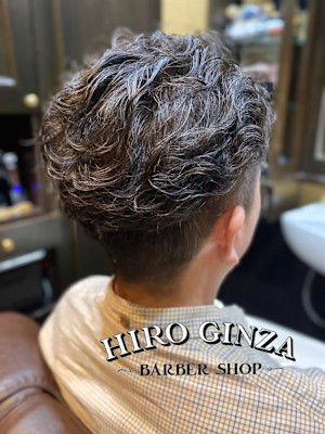 ツーブロックナチュラルパーマ