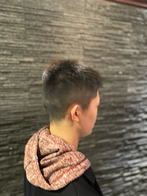 スッキリ刈り上げスタイル