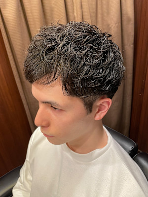 アイロンパーマ