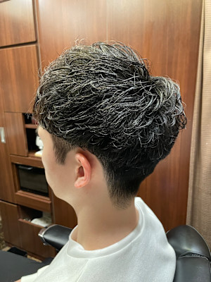 アイロンパーマ