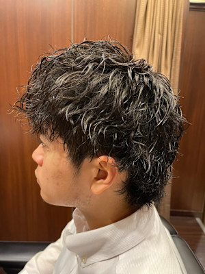 ソフトツイストショートウルフ