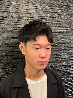 アップバングスタイル