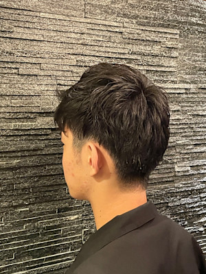 アップバングスタイル