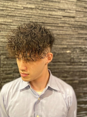 スパイラルパーマ×バーバースタイル×針金パーマ