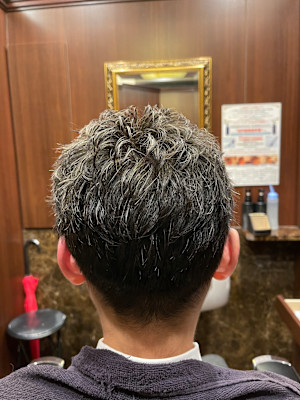 ワイルドオールバック