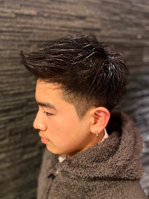 ツーブロック×ジェットモヒカン